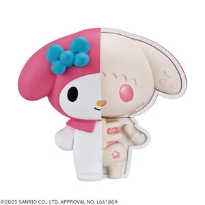 Kaitai Puzzle FANTASY Soft Vinyl Collection: My Melody & Kuromi Set