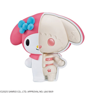 Kaitai Puzzle FANTASY Soft Vinyl Collection: My Melody & Kuromi Set