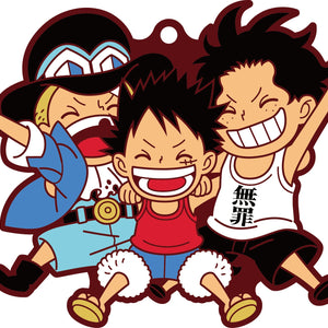 Rubber Mascots Buddy-Colle: ONE PIECE Luffy Special! (Resale)