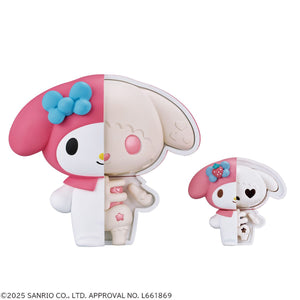 Kaitai Puzzle FANTASY Soft Vinyl Collection: My Melody & Kuromi Set