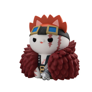 MEGA CAT PROJECT ONE PIECE: The Big NYAN PIECE series (Monkey D. Luffy/Trafalgar Law/Eustass Kid)