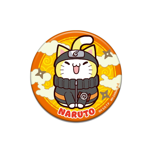 MEGA CAT PROJECT: Naruto Shippuden - Nyaruto! Can Badge Collection
