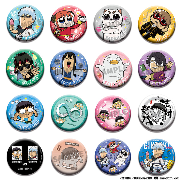 Tin Badge: Gintama x Bkub Okawa – Gintama Oshanti Tin Badge Collection
