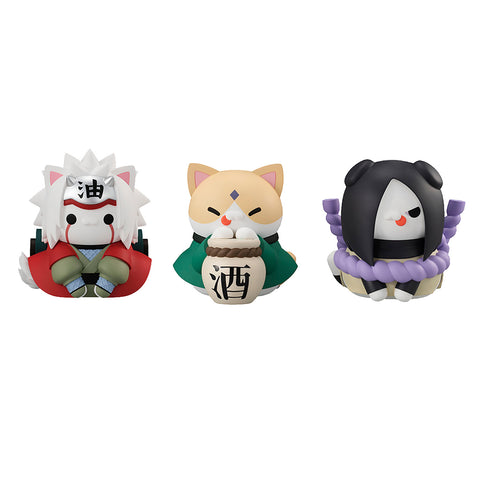 MEGA CAT PROJECT NARUTO: Giant Nyaruto! Series - Legendary Three Ninja Set Set