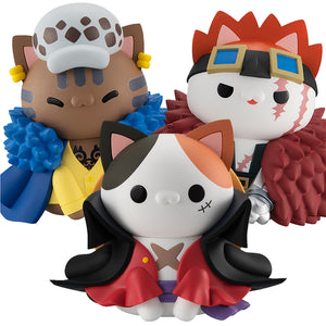 MEGA CAT PROJECT ONE PIECE: The Big NYAN PIECE series (Monkey D. Luffy/Trafalgar Law/Eustass Kid)