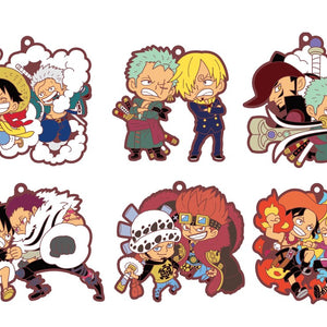 Rubber Mascots Buddy-Colle: ONE PIECE Log.1
