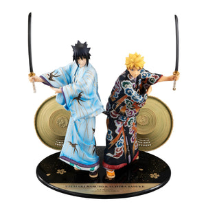 G.E.M Series: Naruto - Naruto Uzumaki & Sasuke Uchiha: Kabuki Edition Set