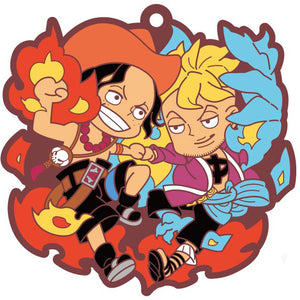 Rubber Mascots Buddy-Colle: ONE PIECE Log.1