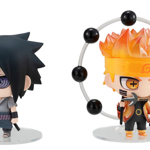 ChimiMega Buddy Series!: Naruto Shippuden - Naruto Uzumaki & Sasuke Uchiha Shinobi World War Set