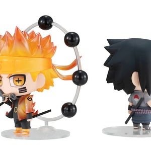 ChimiMega Buddy Series!: Naruto Shippuden - Naruto Uzumaki & Sasuke Uchiha Shinobi World War Set