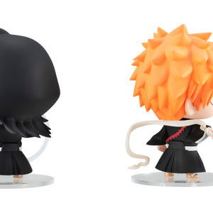 ChimiMega Buddy Series!: BLEACH - Ichigo Kurosaki & Rukia Kuchiki Soul Reaper Set