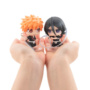 ChimiMega Buddy Series!: BLEACH - Ichigo Kurosaki & Rukia Kuchiki Soul Reaper Set