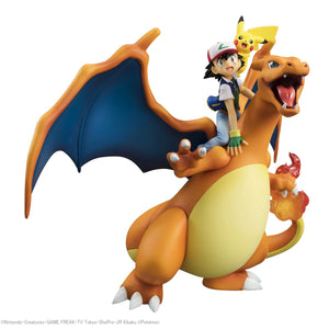 G.E.M. Series: Pokémon - Ash Ketchum, Pikachu & Charizard (Resale)