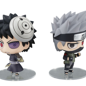 ChimiMega Buddy Series!: Naruto Shippuden - Kakashi Hatake & Uchiha Obito Shinobi World War Set