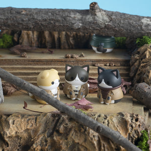 MEGA CAT PROJECT: Attack on Titan - Attack on Cat! Survey Corps Assemble!