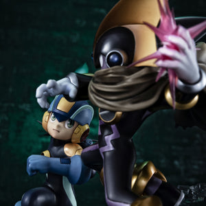 Game Characters Collection DX: Megaman.EXE - Megaman vs Bass