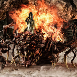 Game Piece Collection: DARK SOULS - Senior Knight & Chaos Witch Quelaag