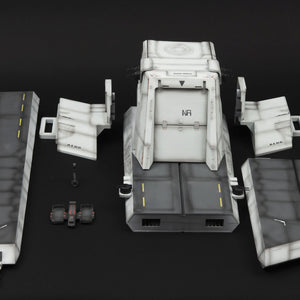 Realistic Model Series: Mobile Suit Gundam ZZ - 1/144 HG Series Nahel Argama Catapult Deck