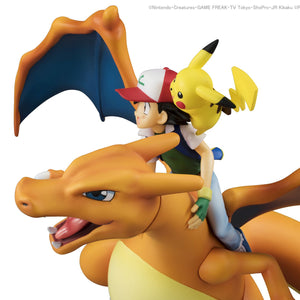 G.E.M. Series: Pokémon - Ash Ketchum, Pikachu & Charizard (Resale)