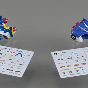 C.F.C Future GPX Cyber Formula ZERO - Super Asurada AKF-11 Aero Mode & Garland SF-01