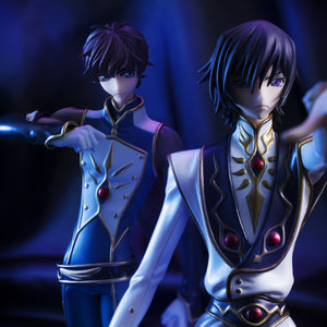 Code Geass Lelouch of the Rebellion R2 Lelouch vi Britannia & Alpha x Omega Series Suzaku Kururugi Knight of Zero Set Merchandise (includes special item)