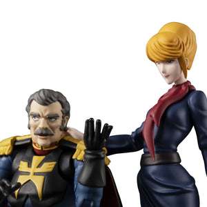 G.M.G. (Gundam Military Generation): Mobile Suit Gundam - Zeon Army 07: Ramba Ral & Crowley Hamon