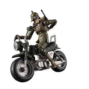 G.M.G. (Gundam Military Generation): Mobile Suit Gundam - Zeon Army 08 V-SP: Standard Infantry & Zeon Infantry Motorbike