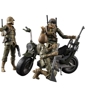 G.M.G. (Gundam Military Generation): Mobile Suit Gundam - Zeon Army 08 V-SP: Standard Infantry & Zeon Infantry Motorbike