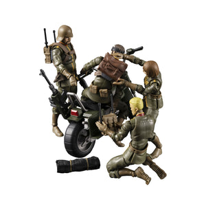 G.M.G. (Gundam Military Generation): Mobile Suit Gundam - Zeon Army 08 V-SP: Standard Infantry & Zeon Infantry Motorbike