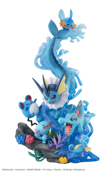 G.E.M.EX Series: Pokémon Water Type - DIVE TO BLUE – megahobby