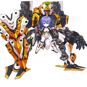 Desktop Army: Rebuild of Evangelion - Rei Ayanami & Evangelion Unit-00