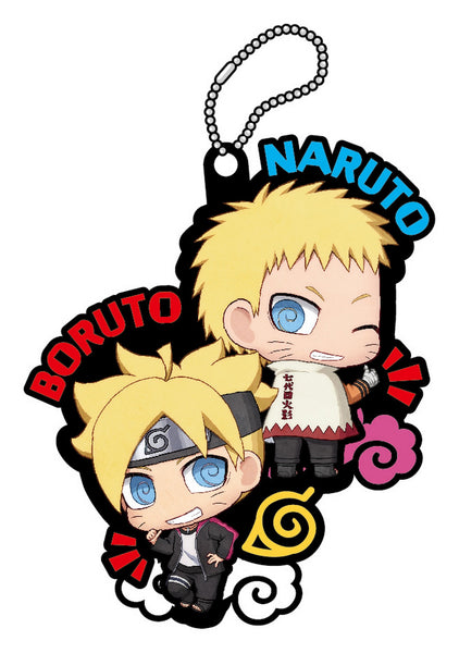 Boruto: Naruto Next Generations - Hyuuga Hinata - Uzumaki Boruto - Uzumaki  Himawari - Uzumaki Naruto - Rubber Keychain - Rubber Mascot - Rubber Mascot  Buddy Colle - BORUTO Kazoku Datteba sa! Hen (MegaHouse)