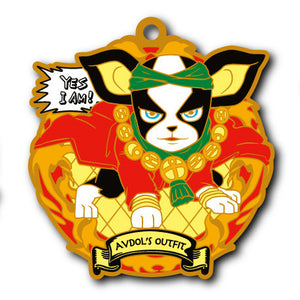 Rubber Mascots: JoJo's Bizarre Adventure - Iggy's Bizarre Cosplay GOLD ver.
