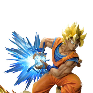 Prime 1 Studio x MegaHouse Mega Premium Collectible: Dragon Ball Z - Son Goku (Super Saiyan) DX Ver.