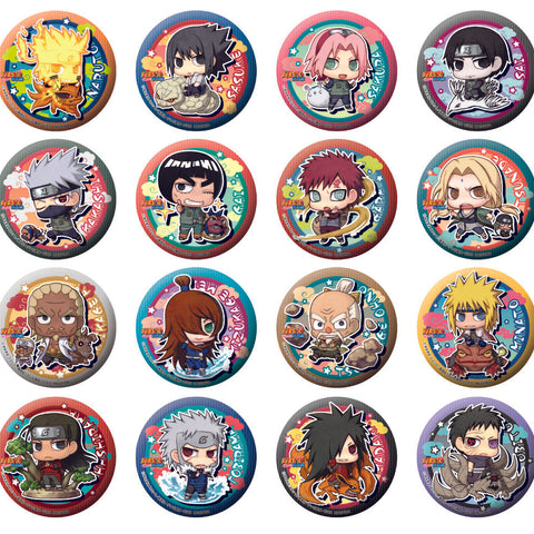 Tin Badge Collection: Naruto Shippuden - Shinobi World War Edition