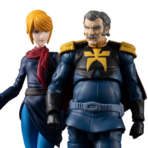 G.M.G. (Gundam Military Generation): Mobile Suit Gundam - Zeon Army 07: Ramba Ral & Crowley Hamon