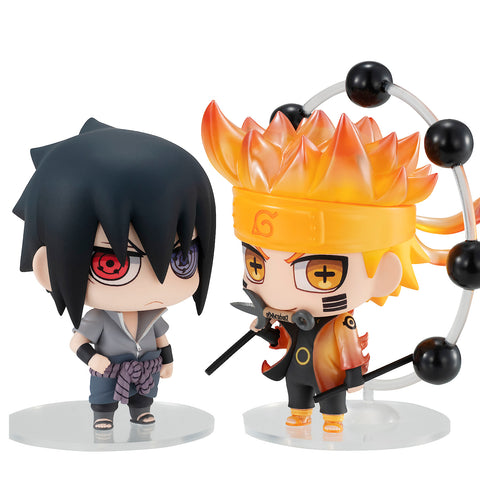 ChimiMega Buddy Series!: Naruto Shippuden - Naruto Uzumaki & Sasuke Uchiha Shinobi World War Set