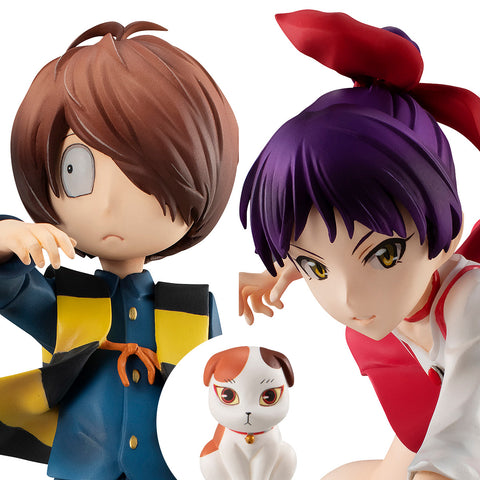 G.E.M Series: GeGeGe no Kitaro - Kitaro & Neko Musume Set with Sunekosuri Bonus