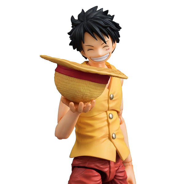Variable Action Heroes: ONE PIECE Monkey D. Luffy PAST BLUE (Yellow Ver.)