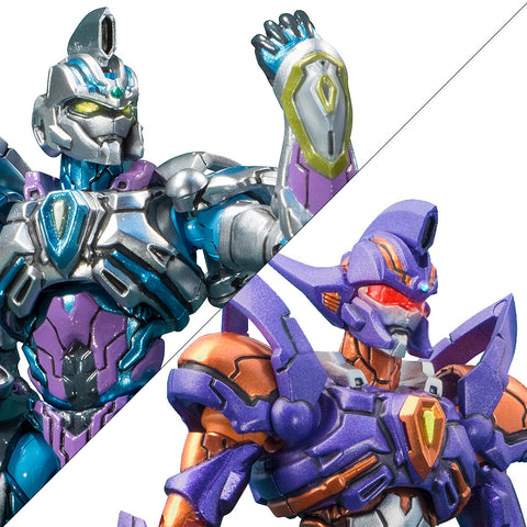 Actibuilder: SSSS.GRIDMAN -  GRIDKNIGHT & GRIDMAN (Initial Fighter) Set