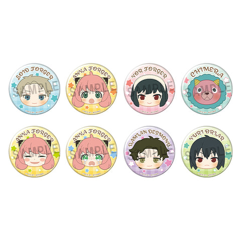 Tin Badge Collection: SPY×FAMILY - Fluffy Squeeze Bread Edition