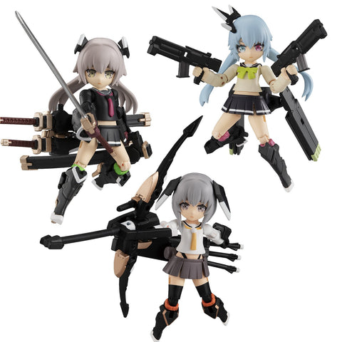 Desktop Army: Heavily Armed High School Girls - Squad #1 (Resale)