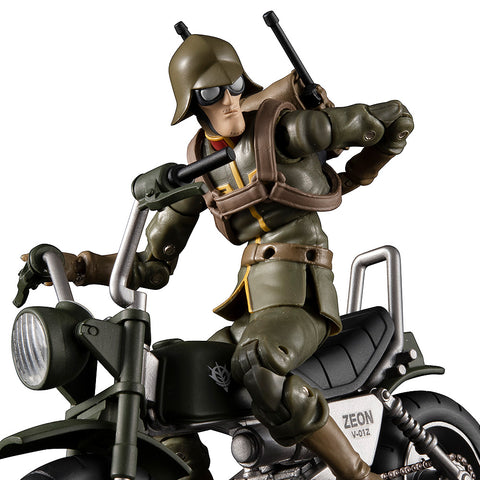 G.M.G. (Gundam Military Generation): Mobile Suit Gundam - Zeon Army 08 V-SP: Standard Infantry & Zeon Infantry Motorbike