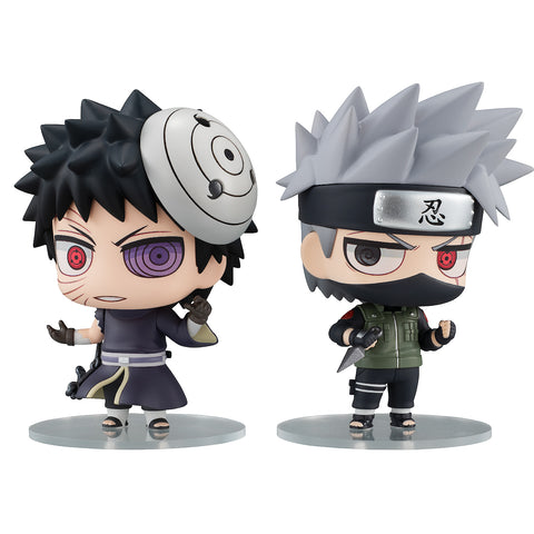 ChimiMega Buddy Series!: Naruto Shippuden - Kakashi Hatake & Uchiha Obito Shinobi World War Set