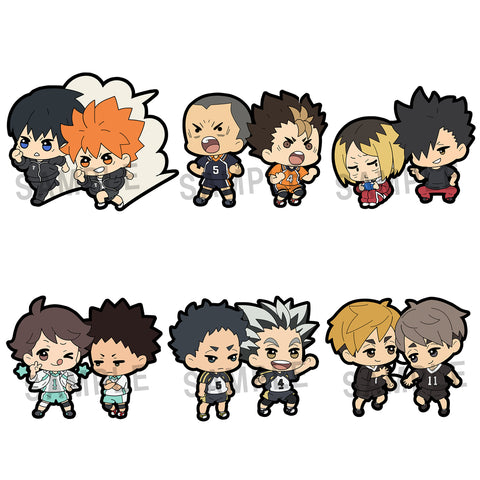 Rubber Mascots Buddy-Colle: Haikyu!!