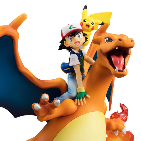 G.E.M. Series: Pokémon - Ash Ketchum, Pikachu & Charizard (Resale)