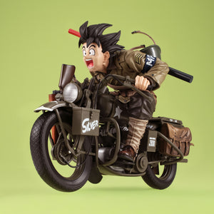 DESKTOP REAL McCOY EX: Dragon Ball Z - Son Goku & Motorbike