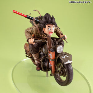 DESKTOP REAL McCOY EX: Dragon Ball Z - Son Goku & Motorbike