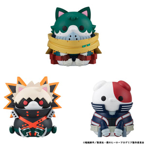 MEGA CAT PROJECT: My Hero Academia - Meowssive HeroAca Nyanko (1. Izuku Midoriya 2. Katsuki Bakugo 3. Shoto Todoroki)