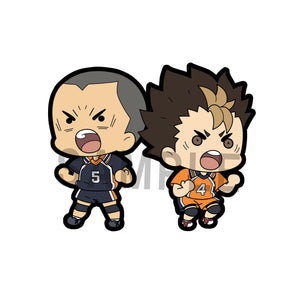 Rubber Mascots Buddycolle: Haikyu!! (Repeat)